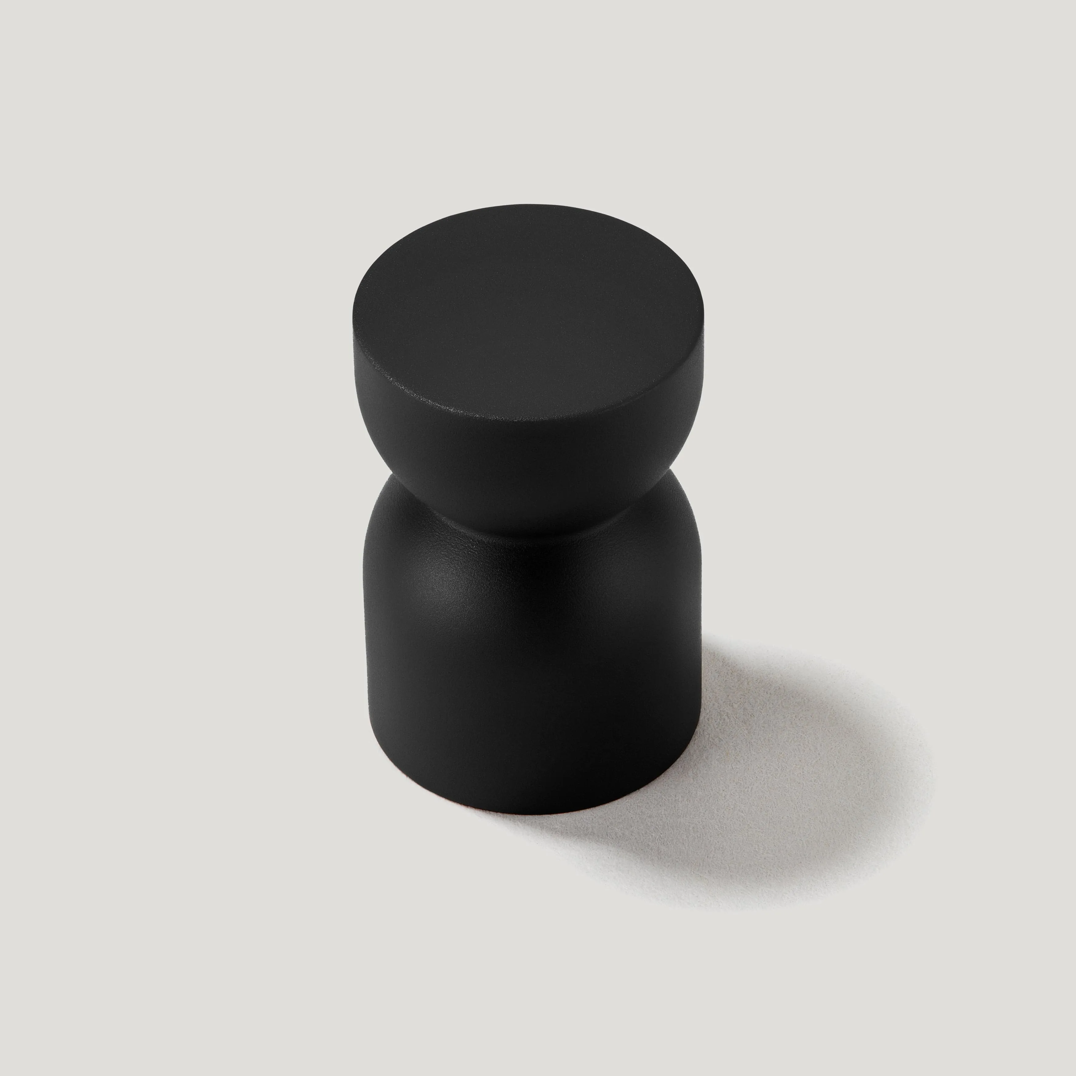 CAREY Circular Knob - Black